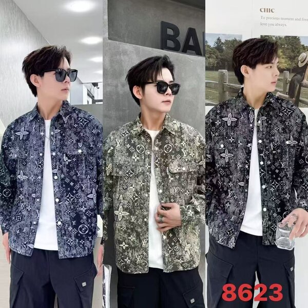 Chemise Homme Style Urbain Imprimé