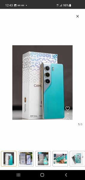 Smartphone Camon 18 Pro