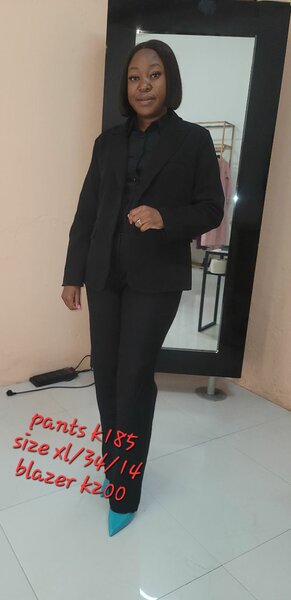 Trousers and blazer