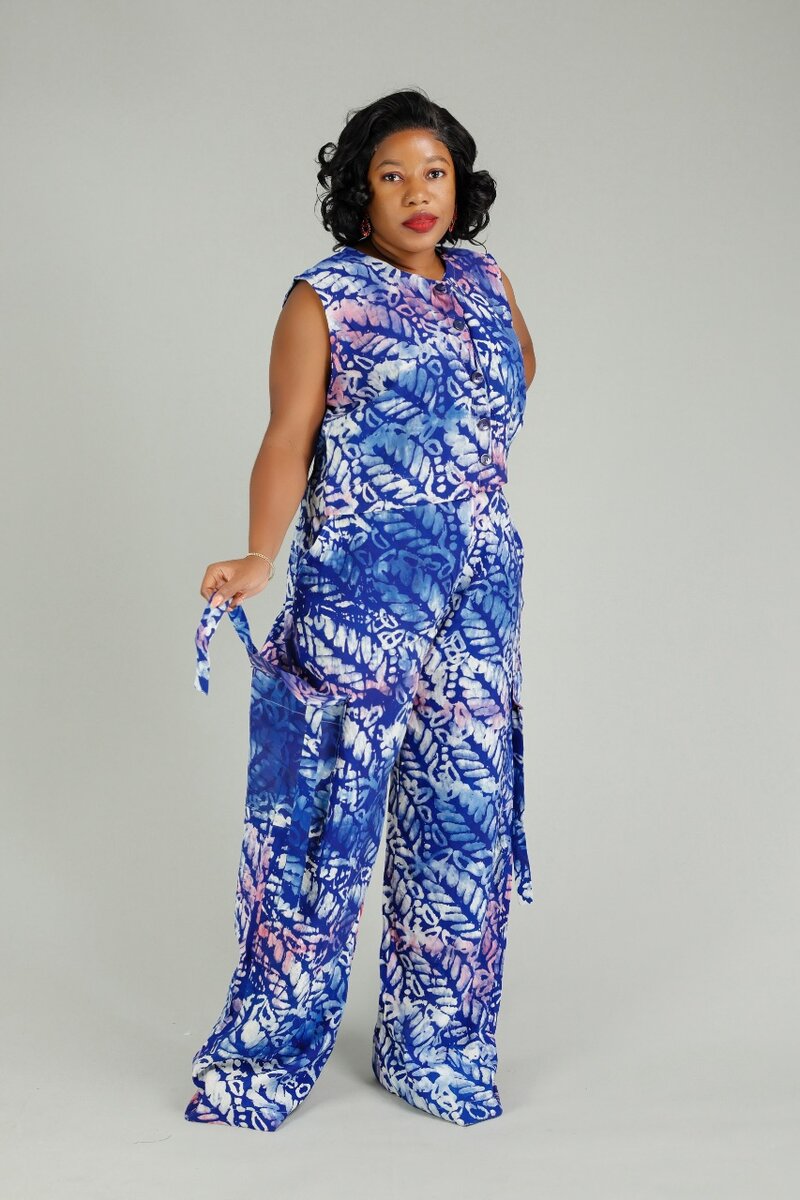 Ensemble haut pantalon cargo