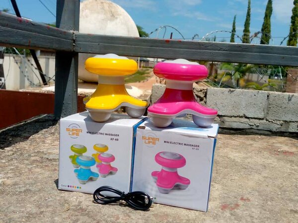 Portable electric massagers