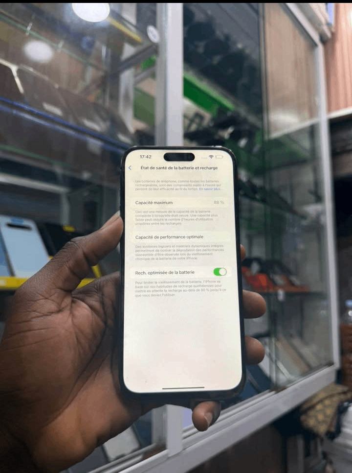Smartphone moderne haut de gamme
