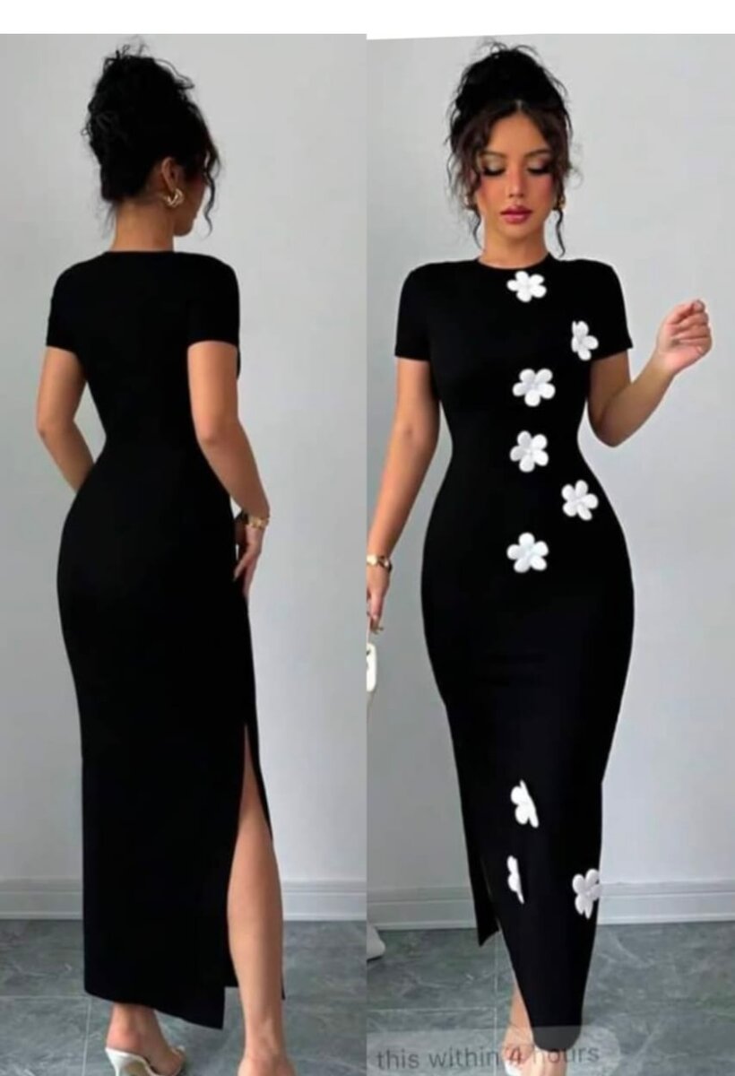 Robe moulante glamour