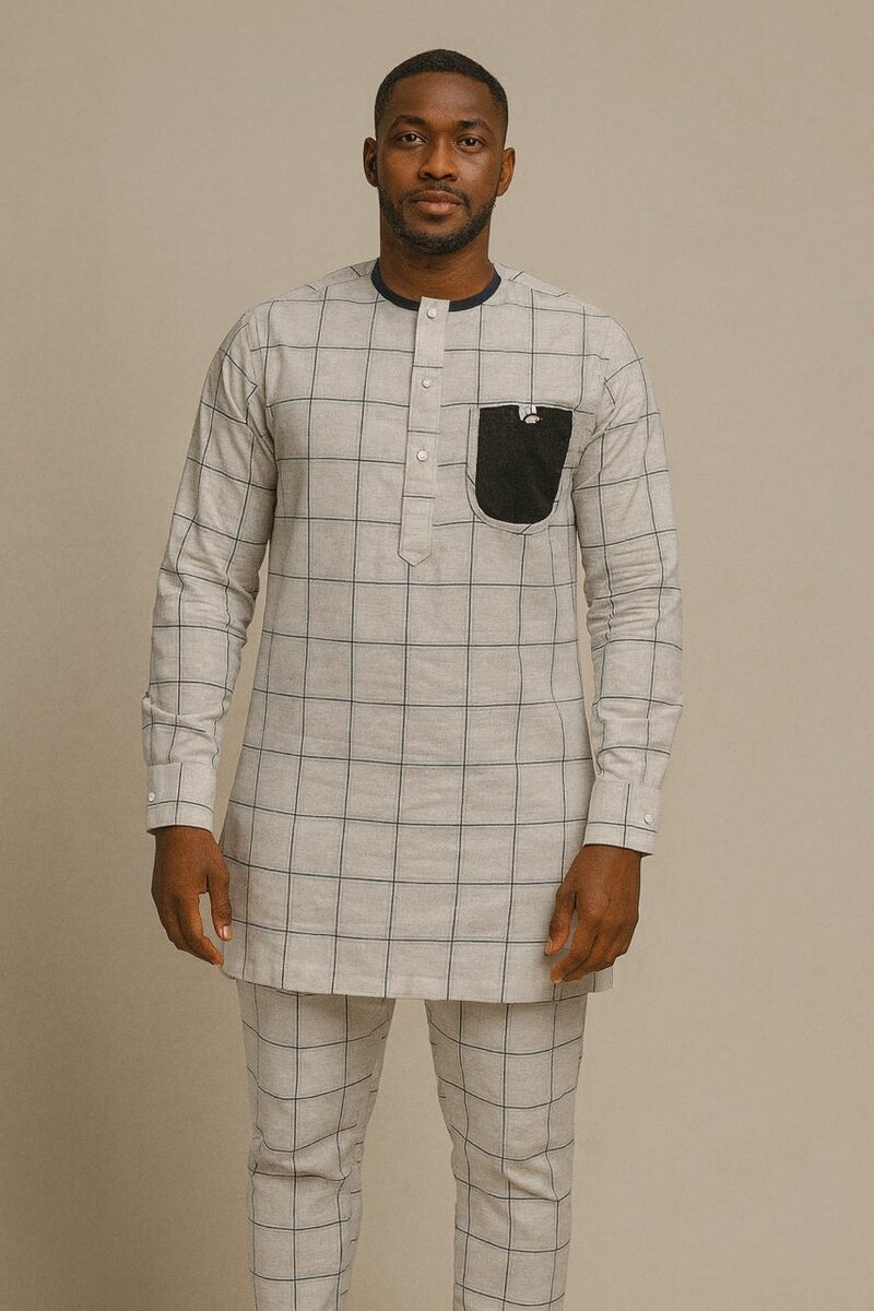 Ensemble tunique pour homme