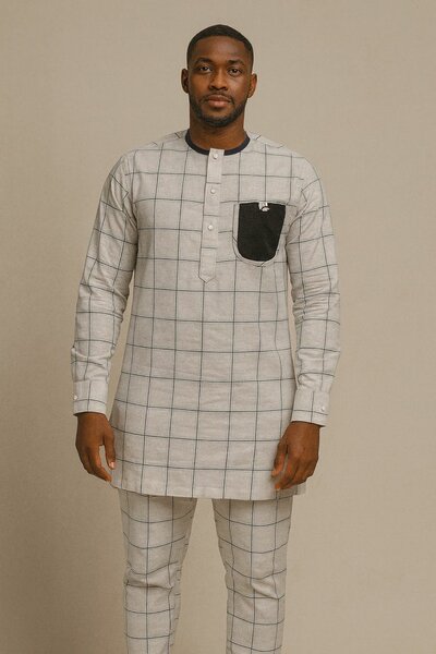 Ensemble tunique pour homme