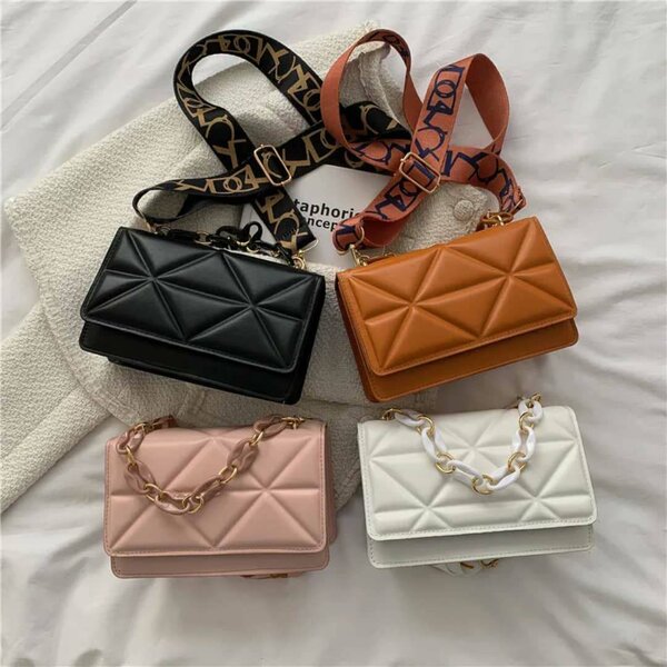 Sac bandoulière matelassé femme