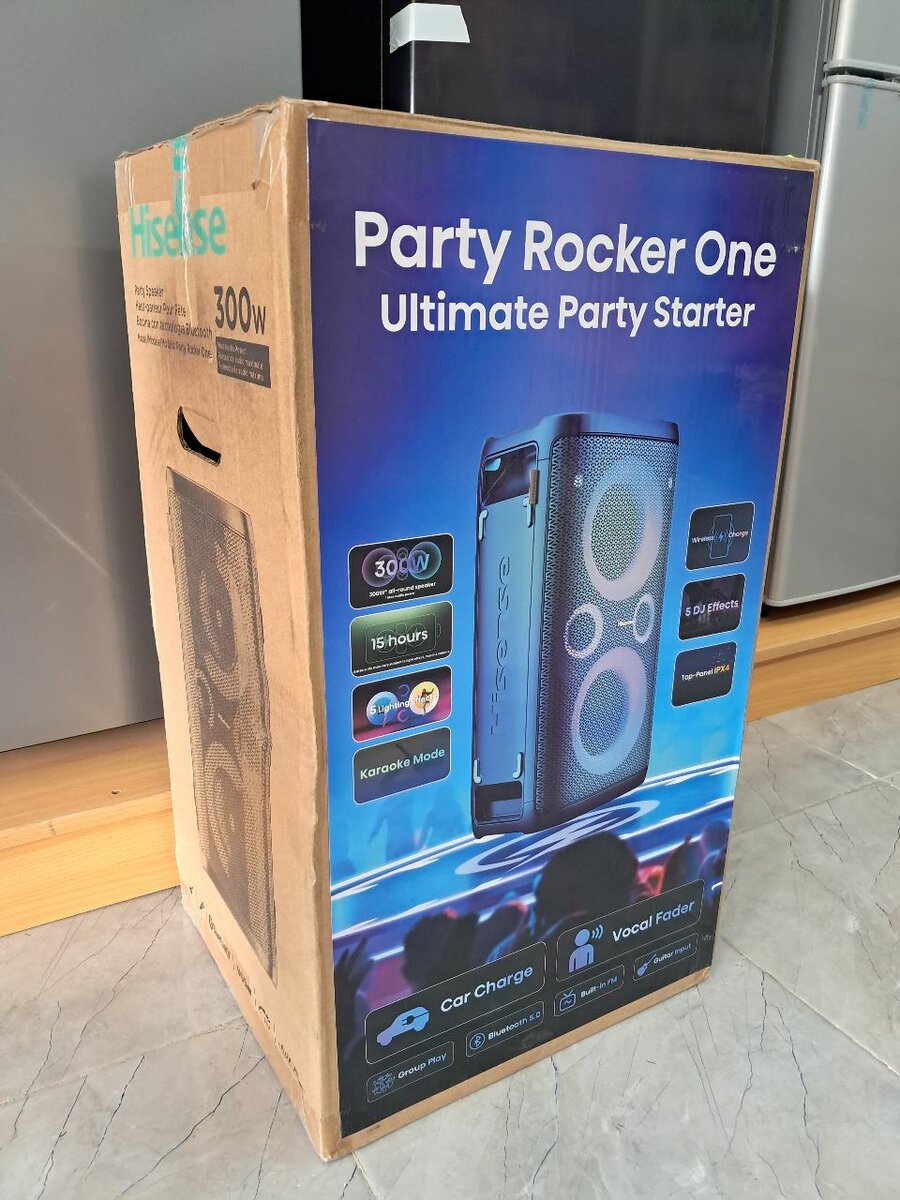 Hisense 15 hours playtime party rocker one