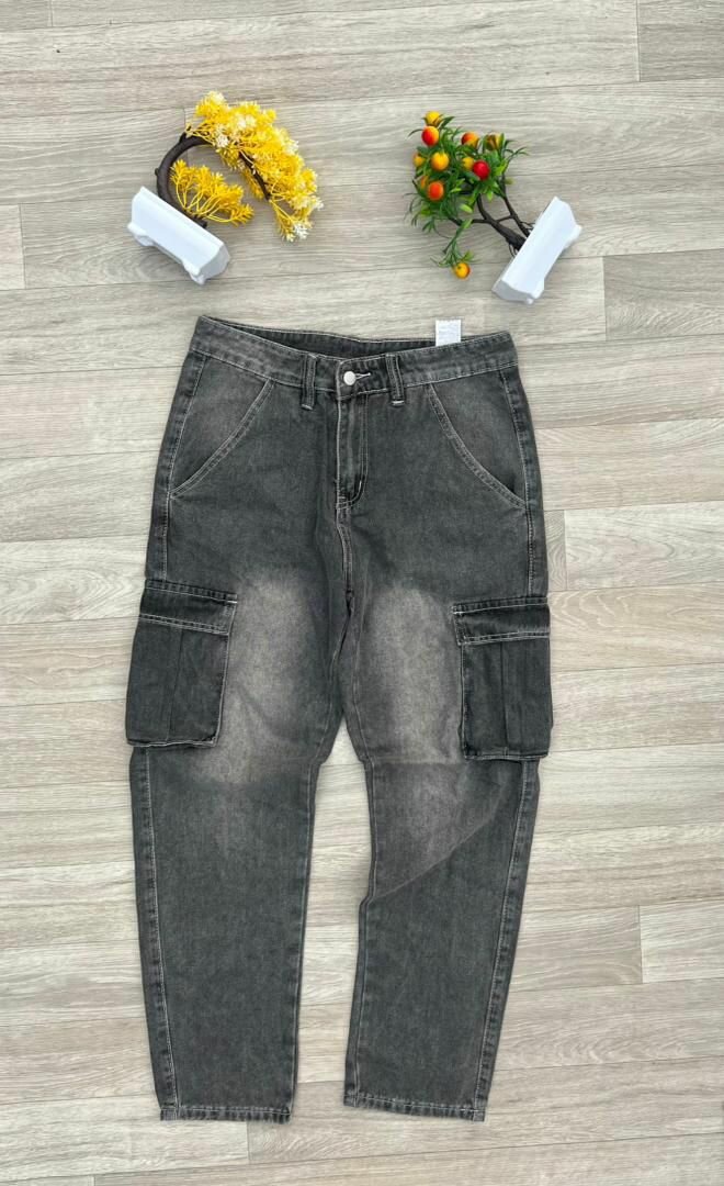 Jean cargo décontracté