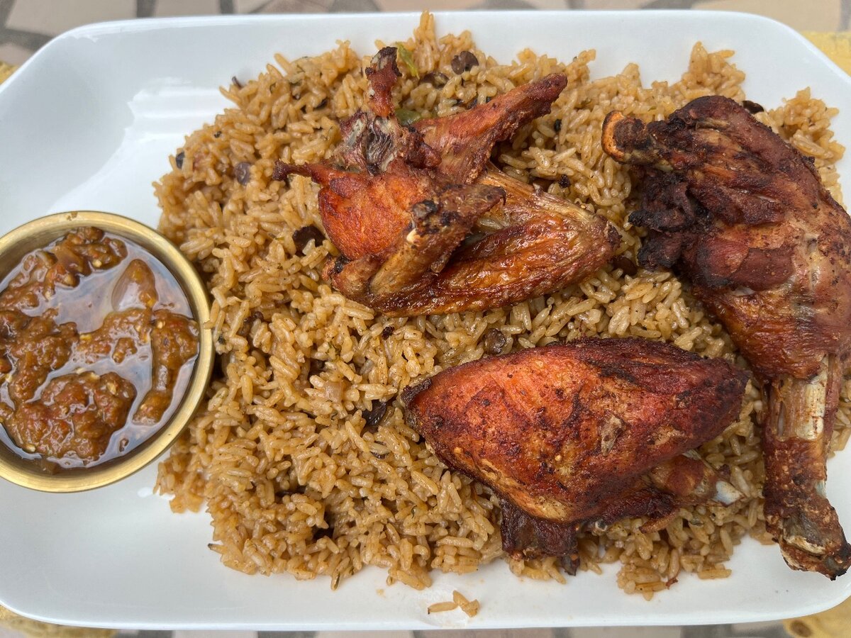 Assortiment de Plats Africains