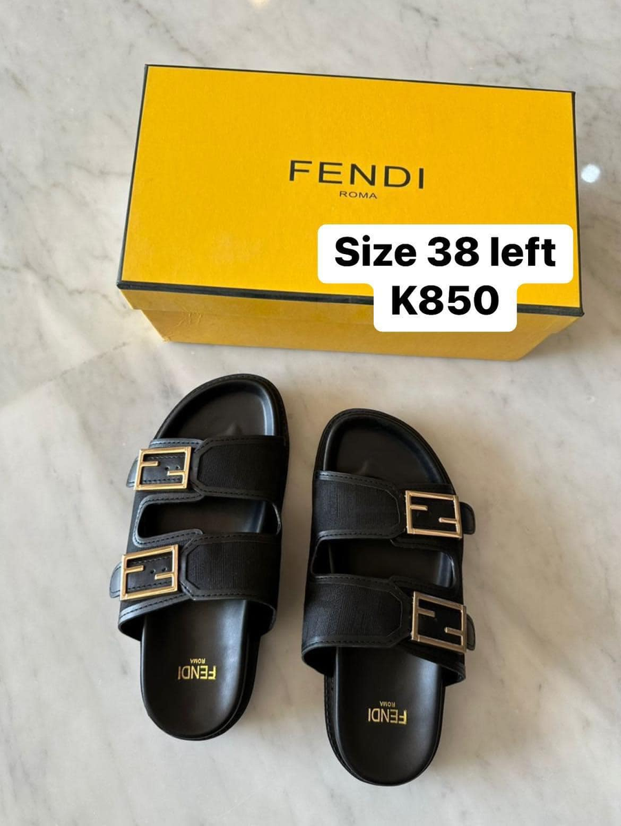 fendi sandals with buckles
