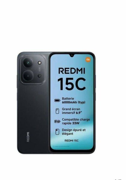 Smartphone Redmi 15C Puissant
