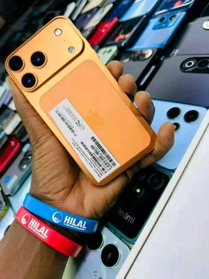 Smartphone moderne orange