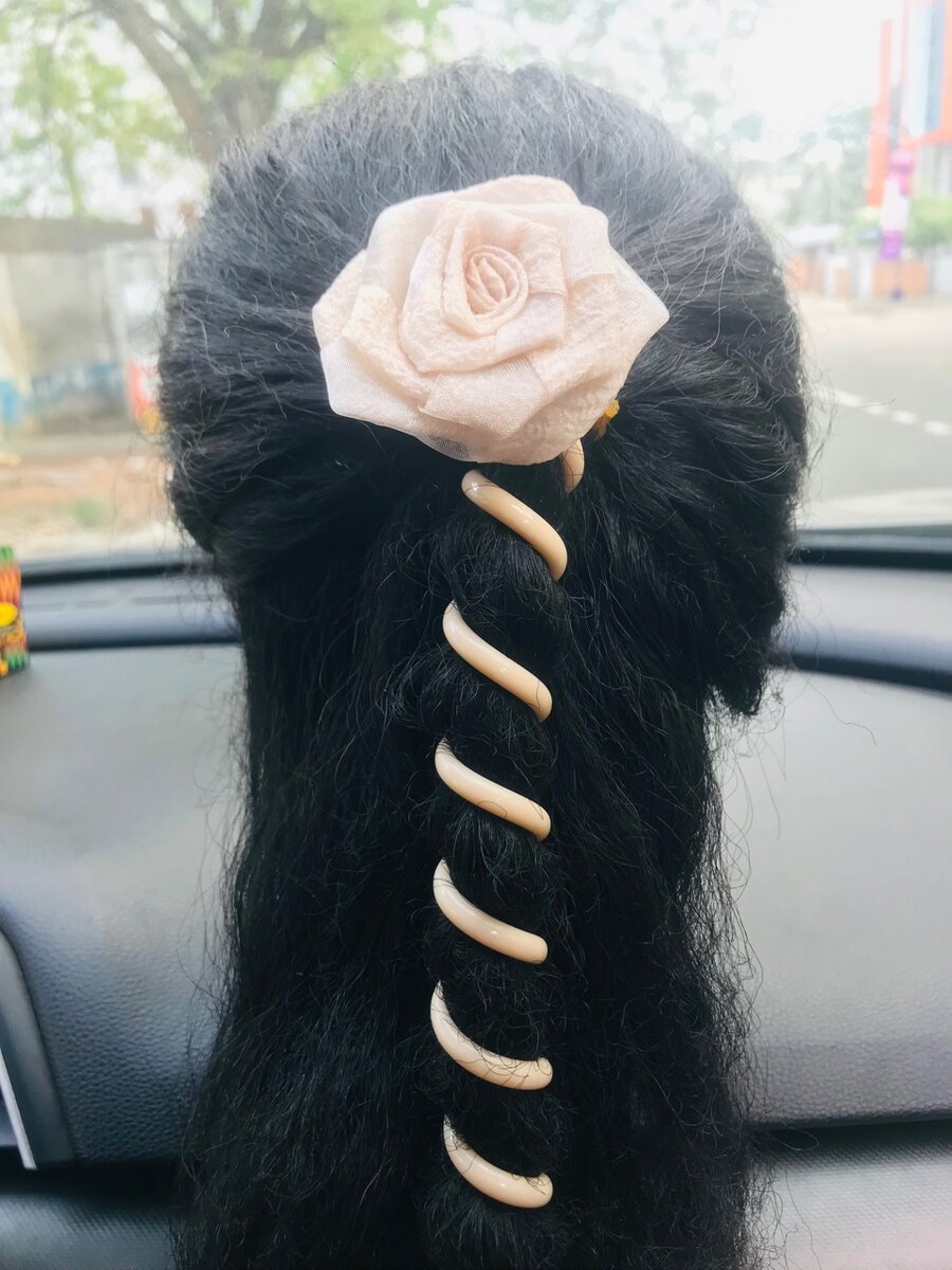 Flower Hair Rope (coil)