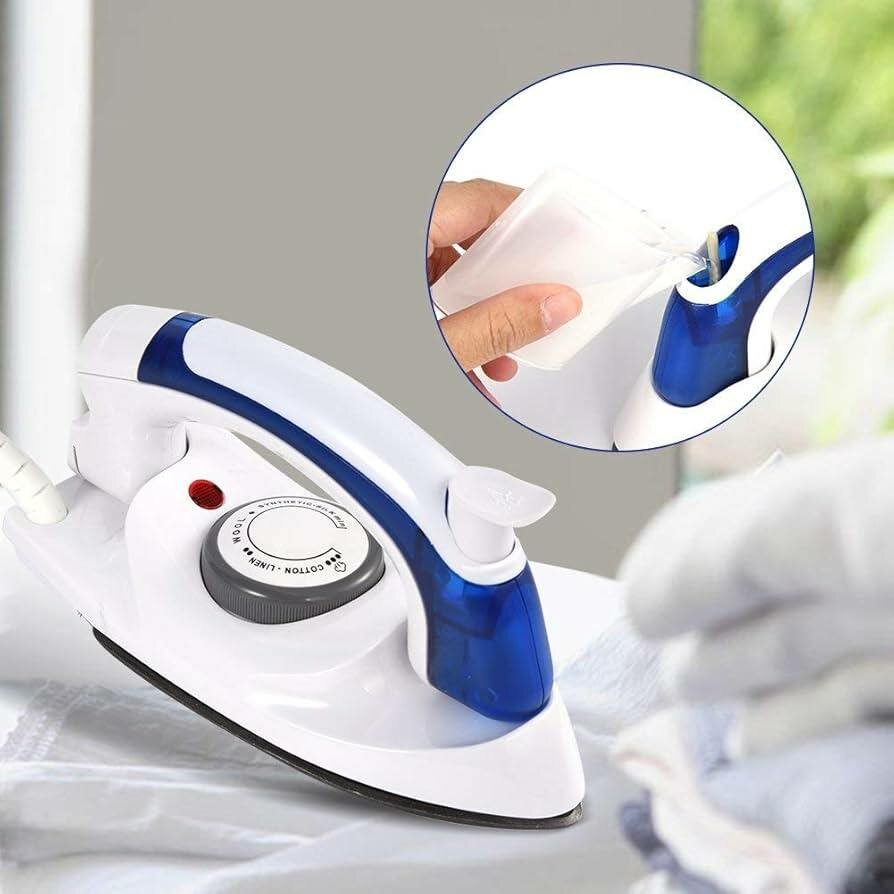 Portable Foldable Handheld Steam Travel Iron Folding Compact