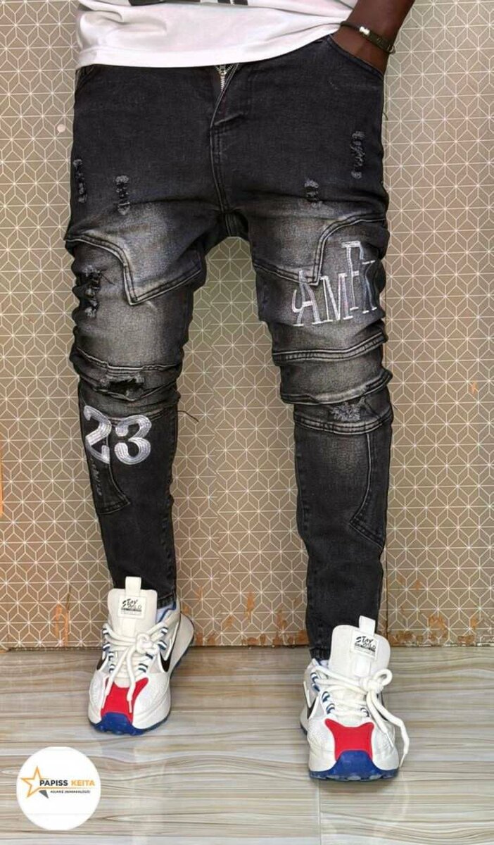 Jean slim homme décontracté