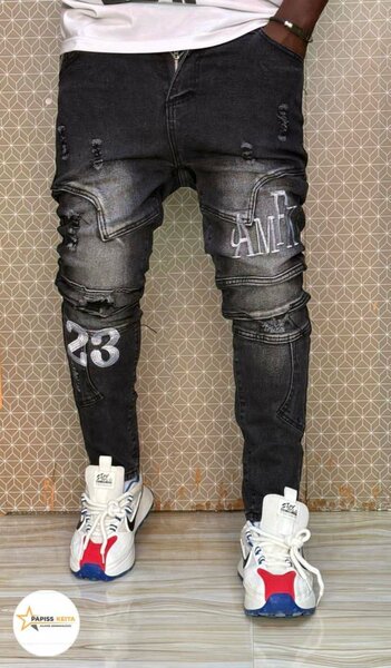 Jean slim homme décontracté