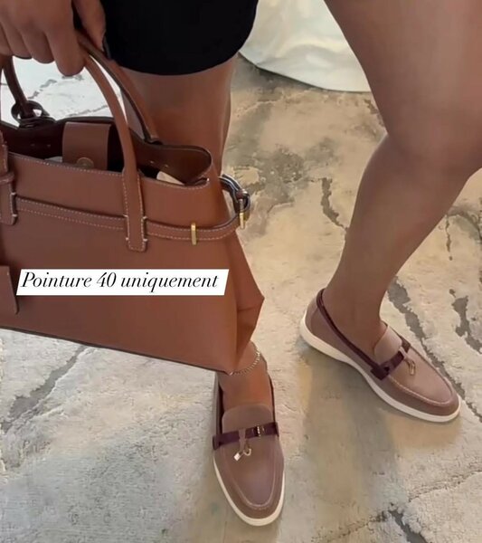 Mocassins en daim élégants