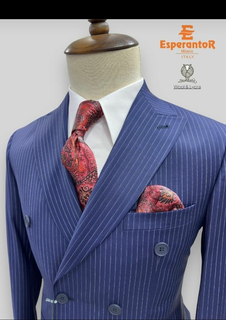 Double breasted suit