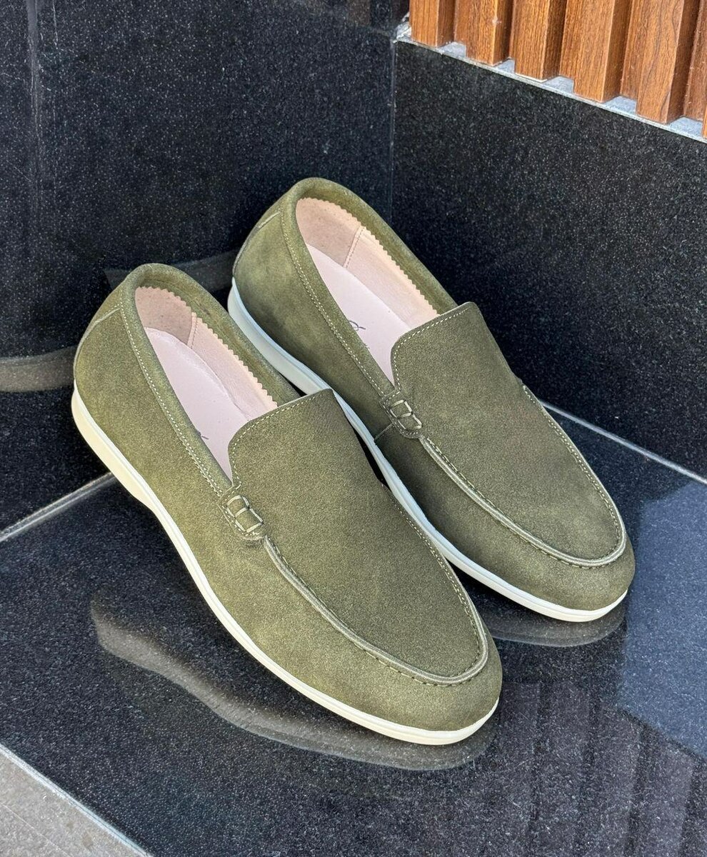 Mocassins en daim élégants