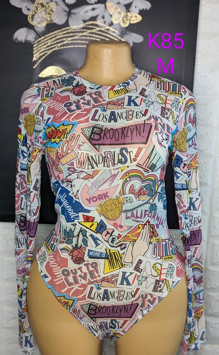 Beautiful, high-quality and comfortable women's bodysuit