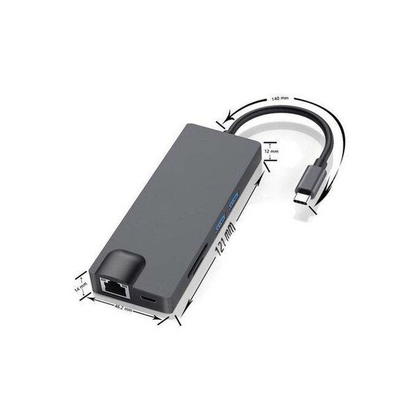 Type C to HDMI (8in1) Adapter