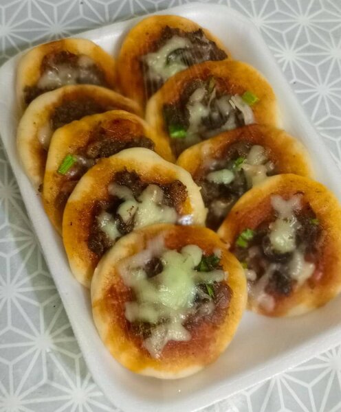 Mini-pizzas savoureuses