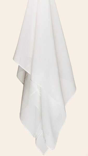 WHITE CHIFFON HIJAB