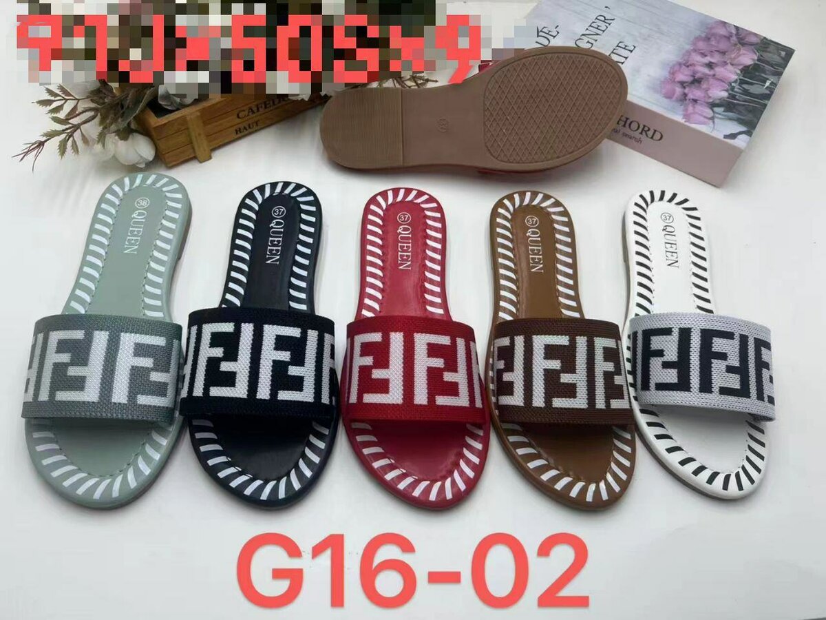 Sandales décontractées colorées