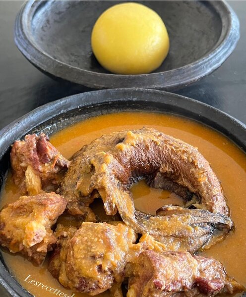 Foutou Sauce aubergines