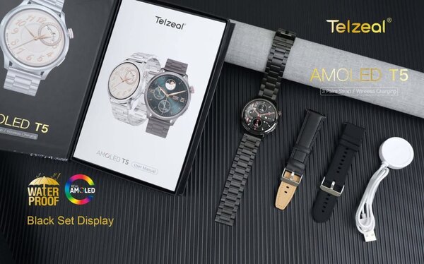 TELZEAL AMOLED T5 SMARTWATCH