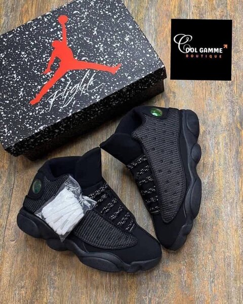 AirJordan 13 Noir Enfant 28-35