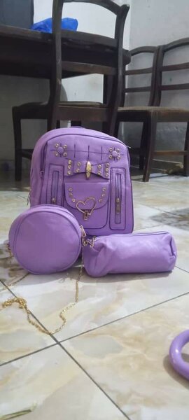 Ensemble de Sacs à Dos Violets