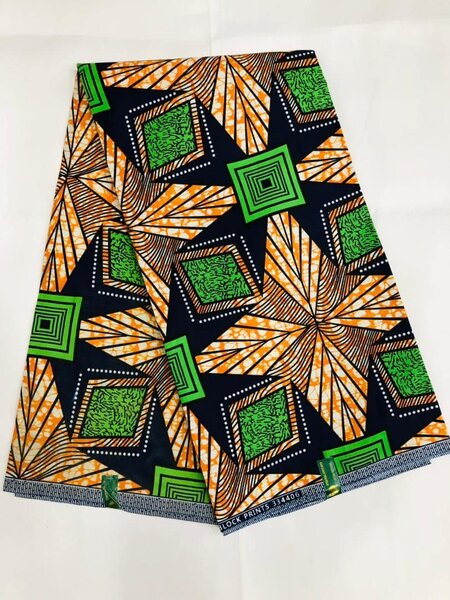 Polyester fabric with print