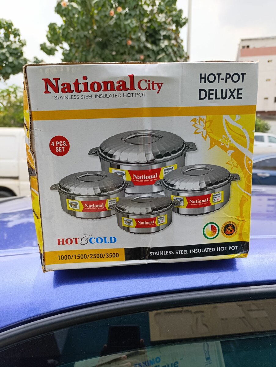 Lot de 4 soupière thermos 