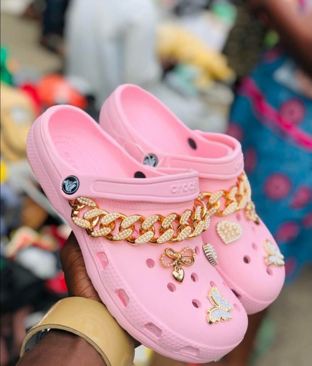 Glitter Crocs