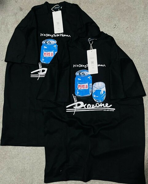 T-shirt humoristique noir