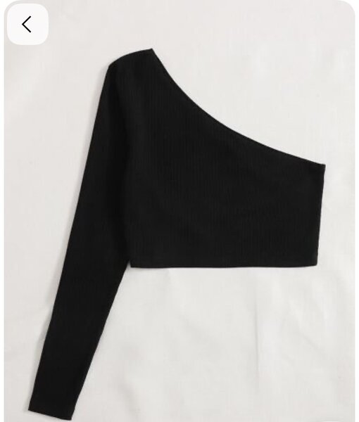 Top asymétrique à une épaule