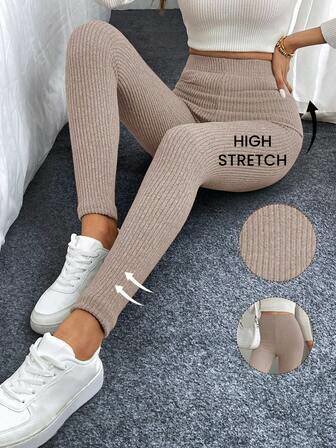 Leggings taille haute extensibles