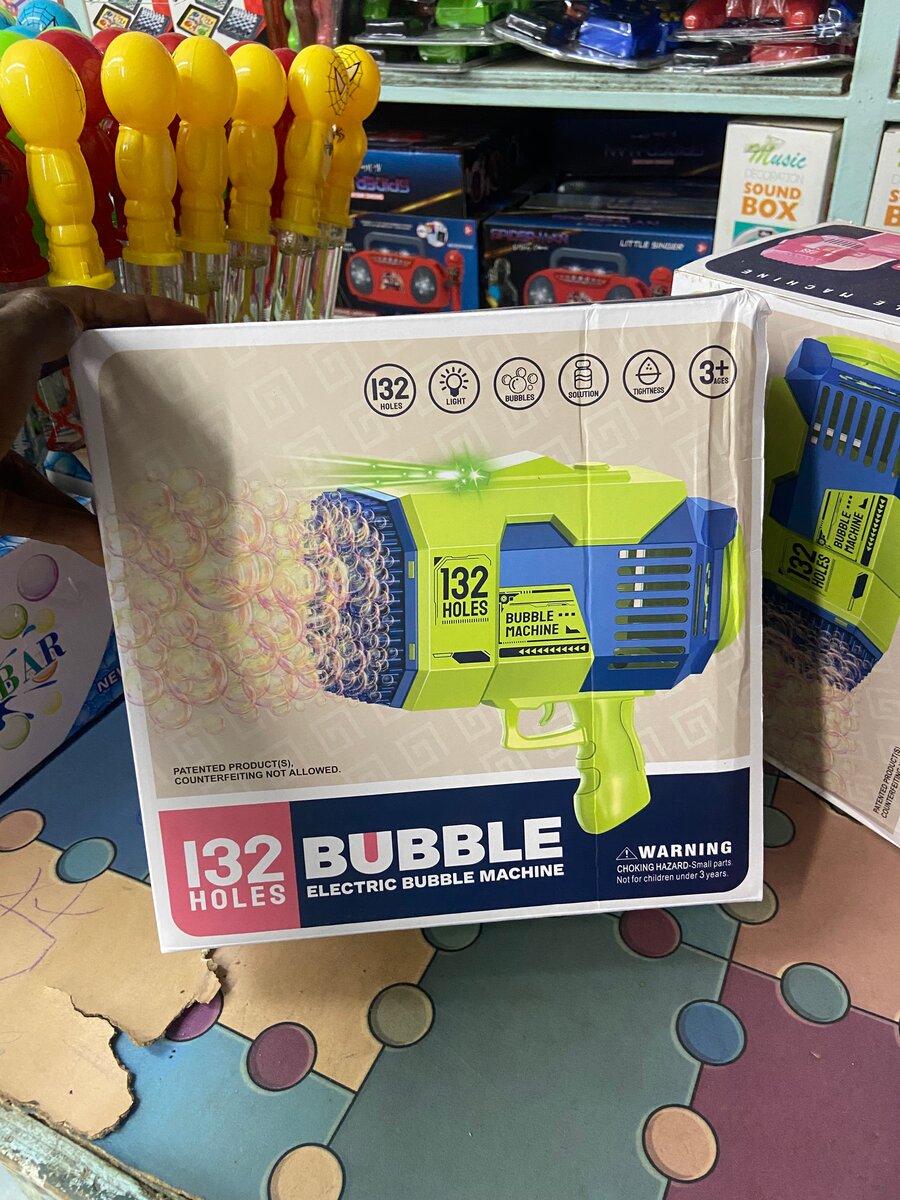 Machine à bulles 132 trous