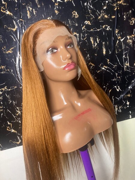 Human blend wig