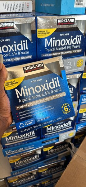 KIRKLAND MINOXIDIL FOAM (6pcs)