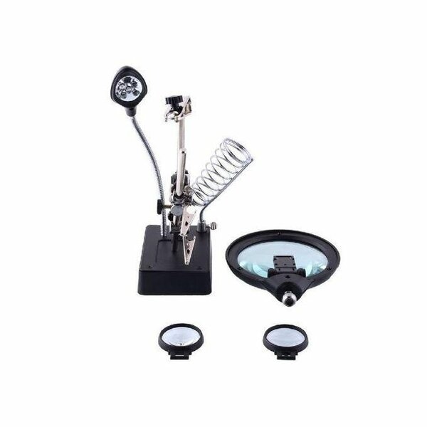 Loupe Trois Mains Avec Eclairage LED