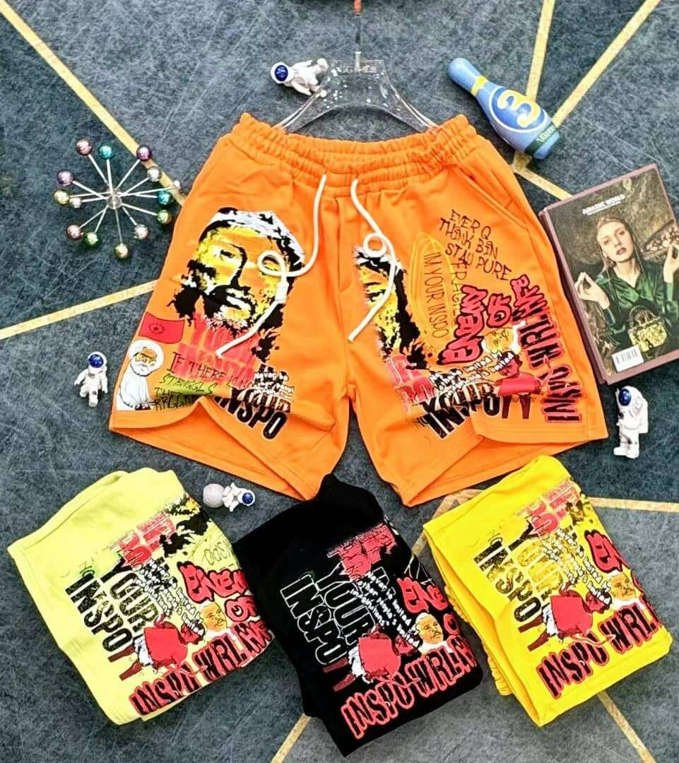 Shorts colorés en coton