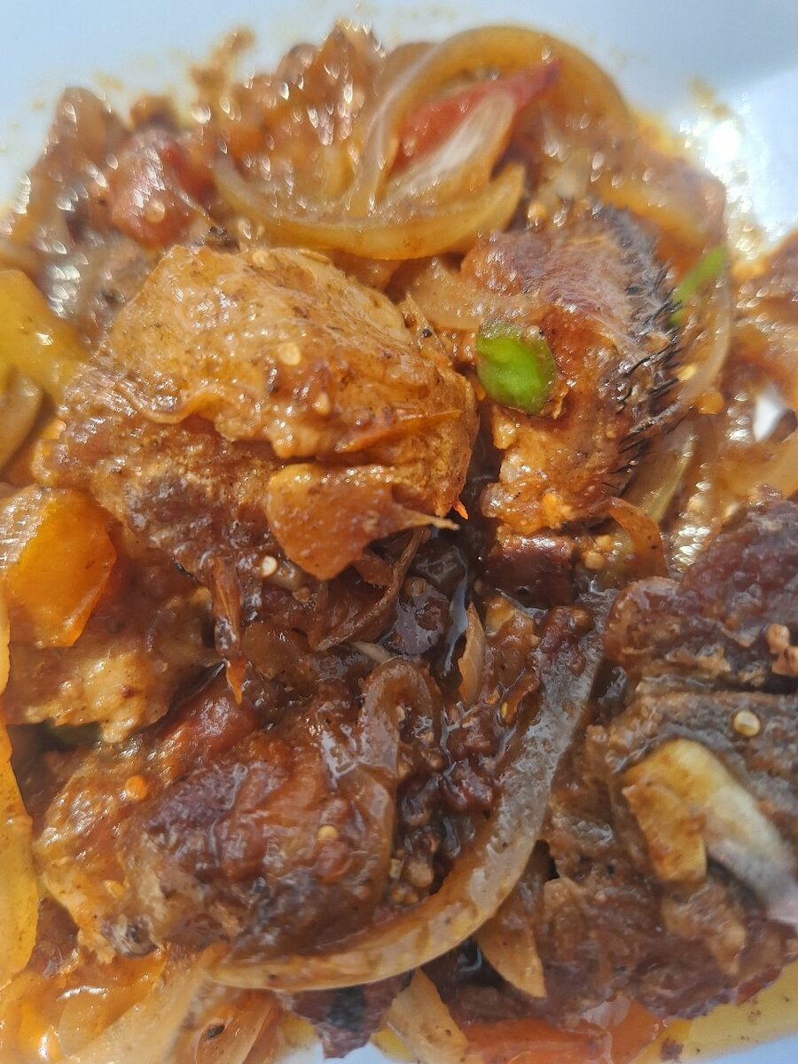 Porc sauté au gnangnan