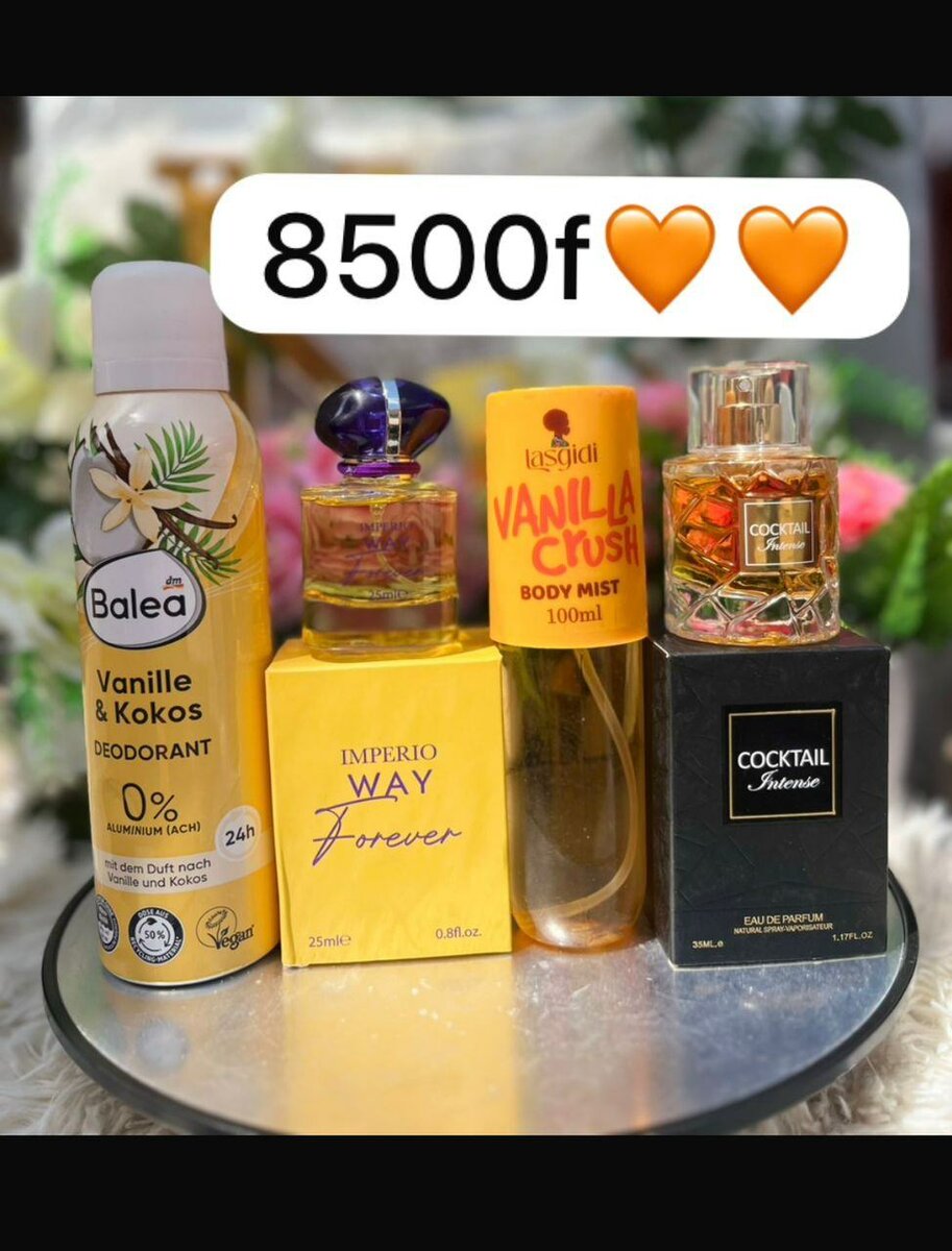 Coffret Parfums Variés