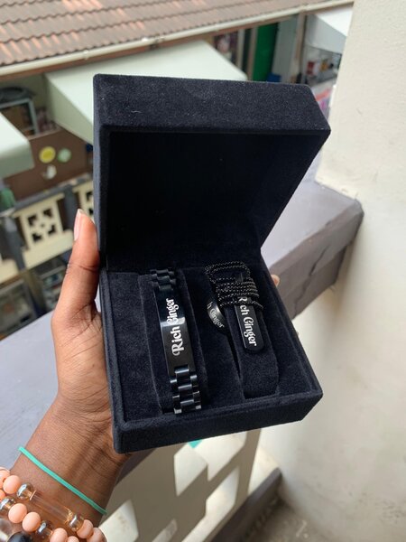 Necklace, Bracelet and ring