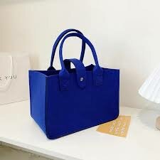 Sac à main bleu élégant