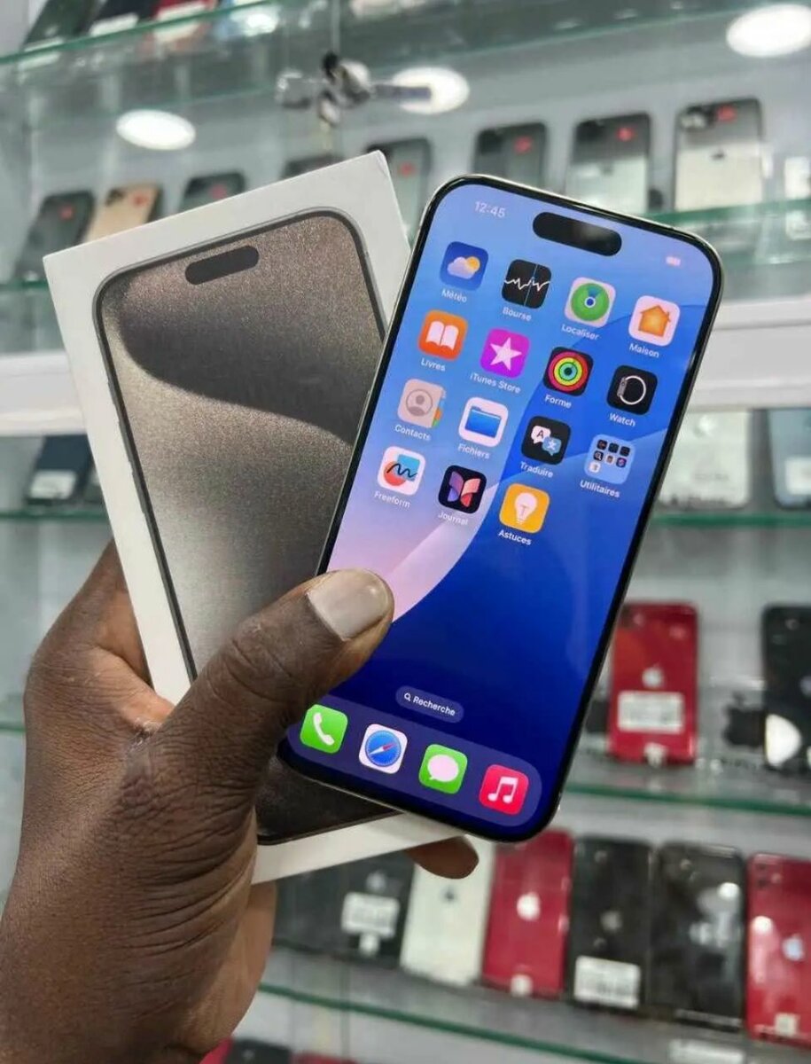 Smartphone dernier modèle