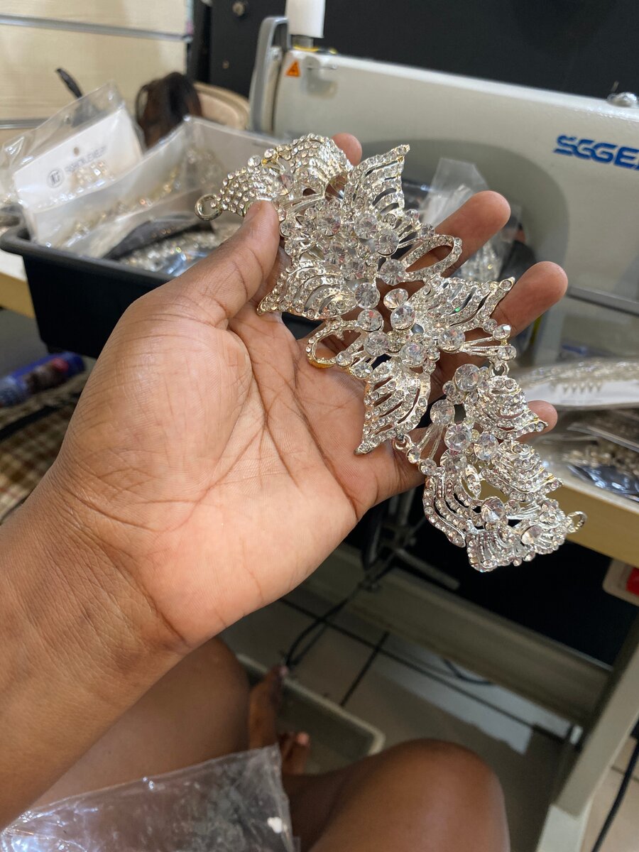 Bracelet en strass élégant