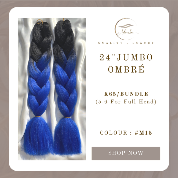 24inch Jumbo Ombré - Colour #M15